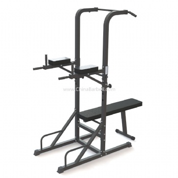 Pull Up & Dip Station w. Bench -  CB-DR122