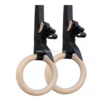 Wooden Gym Rings  - CB-CA408A